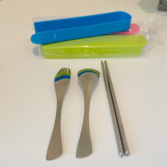 Stainless Steel Portable Cutlery Set - Picture 3 of 3